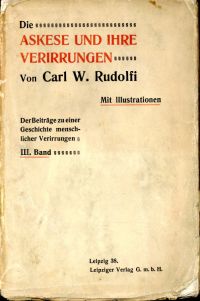 Rudolfi, Die Askese und ihre Verirrungen. (Umschlag)