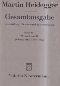 Heidegger, Winke I und II. (Umschlag)