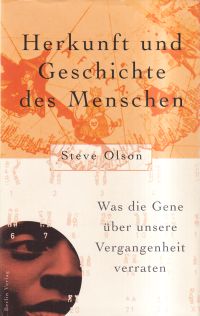 Olson, Herkunft und Geschichte des Menschen. (Umschlag)