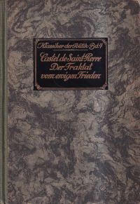 Castel de Saint-Pierre, Der Traktat vom ewigen Frieden. (Umschlag)