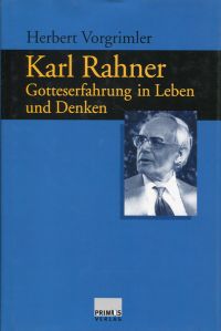Vorgrimler, Karl Rahner. (Umschlag)