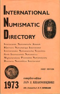 Krasnodebski, International Numismatic Directory 1973. (Umschlag)