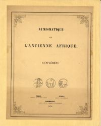Müller, Numismatique de l'ancienne Afrique. (Umschlag)