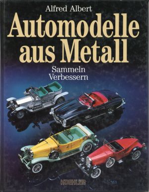 Albert, Automodelle aus Metall. (Umschlag)