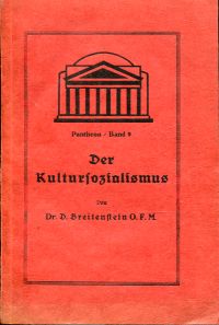 Breitenstein, Der Kultursozialismus. (Umschlag)