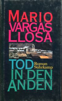 Vargas Llosa, Tod in den Anden. (Umschlag)
