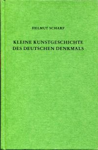 Scharf, Kleine Kunstgeschichte des deutschen Denkmals (Umschlag)