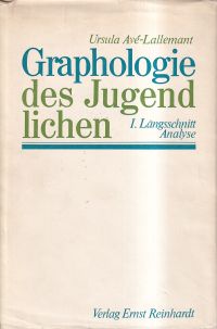 Avé-Lallemant, Graphologie des Jugendlichen. (Umschlag)