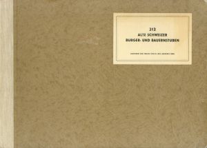 Lutz, Alte Schweizer Bürger- und Bauernstuben. (Umschlag)