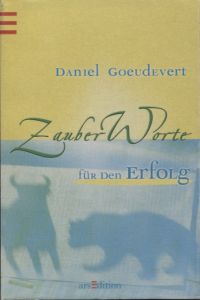 Goeudevert, ZauberWorte für den Erfolg. (Umschlag)