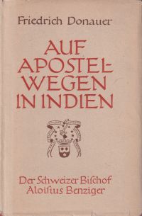 Donauer, Auf Apostelwegen in Indien. (Umschlag)