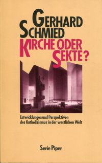 Schmied, Kirche oder Sekte? (Umschlag)