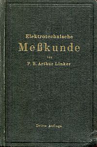 Linker, Elektrotechnische Meßkunde. (Umschlag)