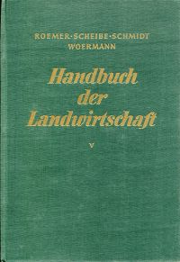 Woermann, Wirtschaftslehre des Landbaues. (Umschlag)