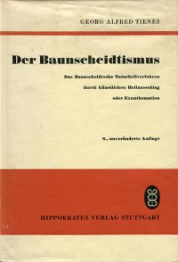 Tienes, Der Baunscheidtismus. (Umschlag)
