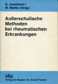 Miehle, Ausserschulische Methoden bei rheumatischen Erkrankungen. (Umschlag)