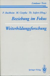 Buchheim, Beziehung im Fokus. - Weiterbildungsforschung. (Umschlag)