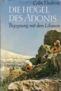 Thubron, Die  Hügel des Adonis. (Umschlag)