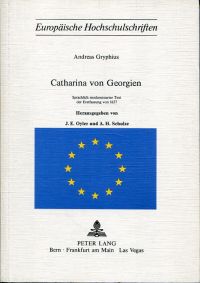 Gryphius, Catharina von Georgien. (Umschlag)