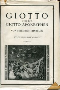 Rintelen, Giotto und die Giotto-Apokryphen. (Umschlag)