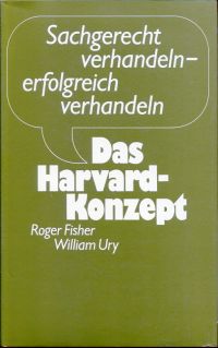 Fisher, Das  Harvard-Konzept. (Umschlag)