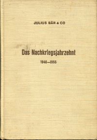 Wolff, Das  Nachkriegsjahrzehnt. (Umschlag)