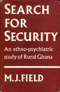 Field, Search for Security. (Umschlag)