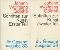 Goethe, Schriften zur Kunst. (Umschlag)
