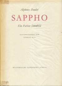 Daudet, Sappho. (Umschlag)