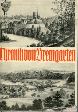 Simon, Chronik von Bremgarten bei Bern. (Schutzumschlag)