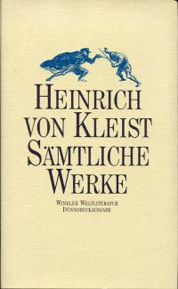 Kleist, Sämtliche Werke. (Umschlag)