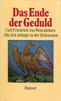 Altner, Das Ende der Geduld. (Umschlag)
