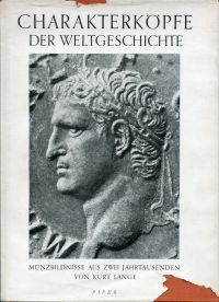 Lange, Charakterköpfe der Weltgeschichte. (Umschlag)