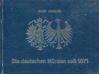 Jaeger, Die  deutschen Münzen seit 1871. (Umschlag)