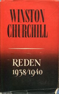 Churchill, Reden 1938-1940. (Umschlag)