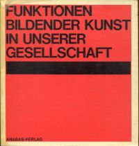 Wulff, Funktionen bildender Kunst in unserer Gesellschaft. (Umschlag)