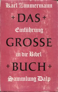 Zimmermann, Das  grosse Buch. (Umschlag)