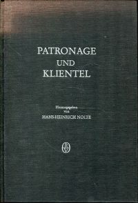 Nolte, Patronage und Klientel. (Umschlag)