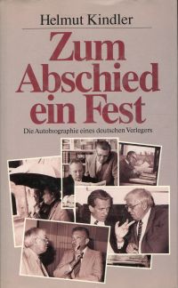 Kindler, Zum Abschied ein Fest. (Umschlag)