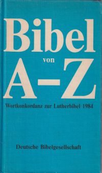 Bibel von A bis Z. (Umschlag)