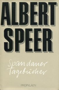 Speer, Spandauer Tagebücher. (Umschlag)