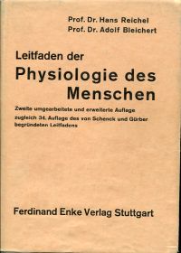 Reichel, Leitfaden der Physiologie des Menschen. (Umschlag)