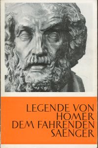 Legende von Homer, dem fahrenden Sänger. (Umschlag)
