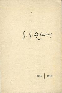 Vennebusch, Gottfried Wilhelm Leibniz. (Umschlag)
