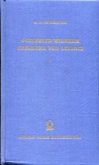 Guhrauer, Gottfried Wilhelm Freiherr von Leibniz. (Umschlag)