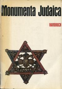 Schilling, Monumenta Judaica. (Umschlag)