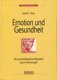 Traue, Emotion und Gesundheit. (Umschlag)