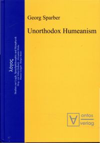 Sparber, Unorthodox Humeanism. (Umschlag)