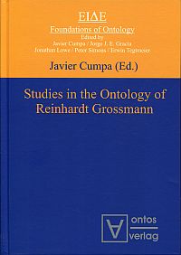 Cumpa, Studies in the ontology of Reinhardt Grossmann. (Umschlag)