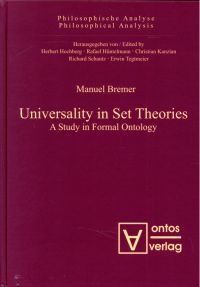 Bremer, Universality in set theories. (Umschlag)